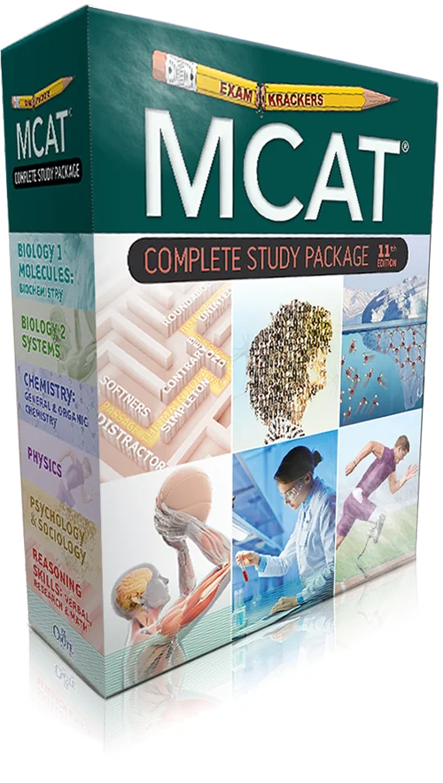 MCAT STUDY GUIDES, 11th Edition, New, newest 6 books